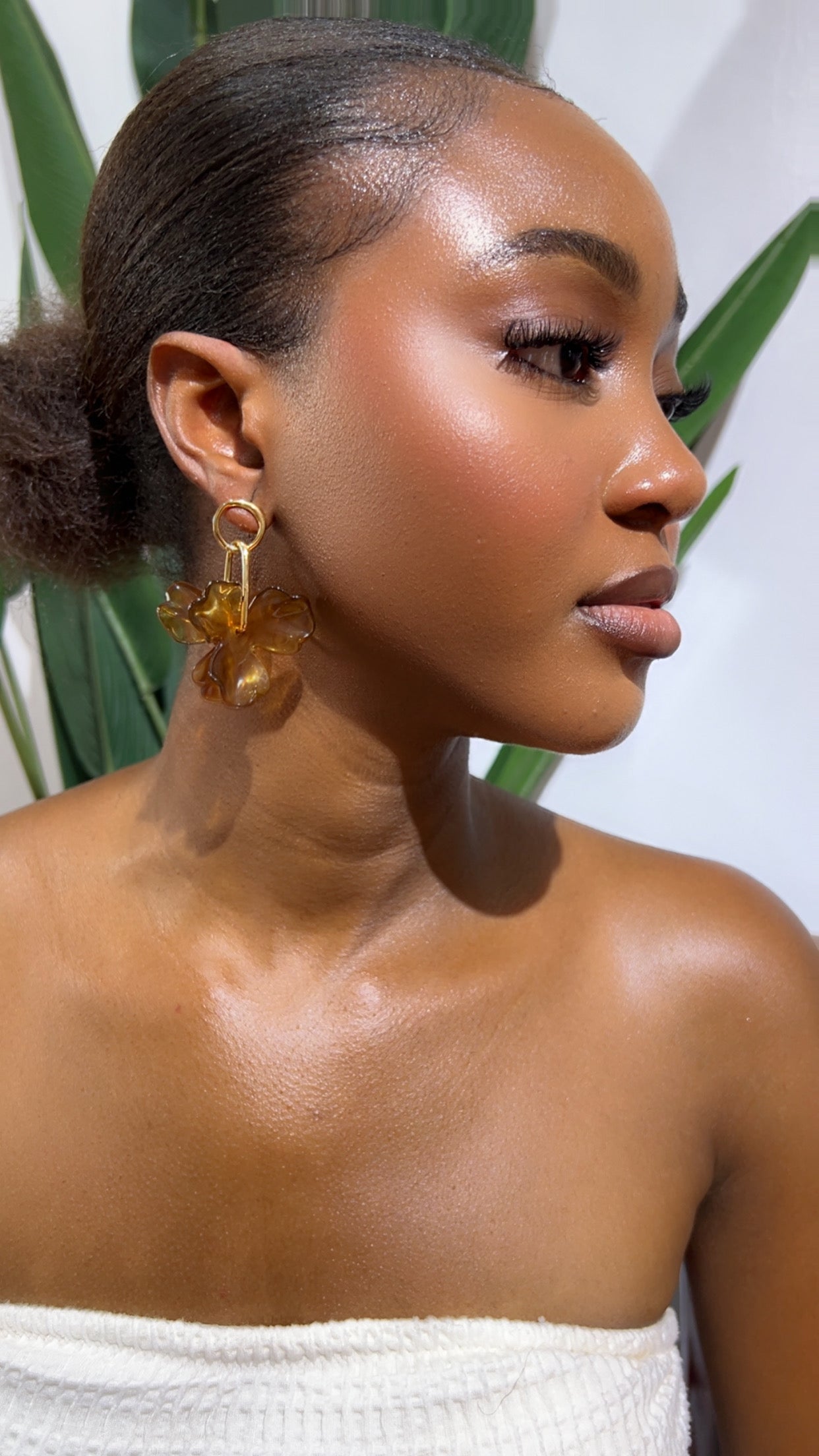 Ace statement Earrings